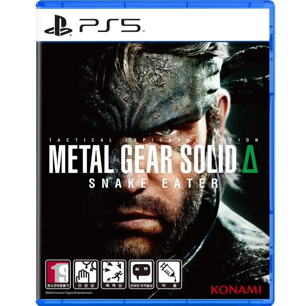 KONAMI 메탈기어 솔리드 델타 : 스네이크 이터 한글판