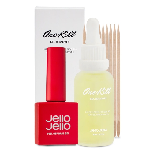 젤로젤로 필오프베이스젤 10ml+ 전용 원킬리무버 30ml 세트 (1개)_이미지