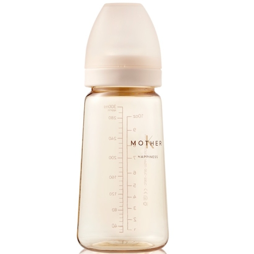 마더케이 베이직 PPSU 젖병 280ml 무꼭지 크림_이미지