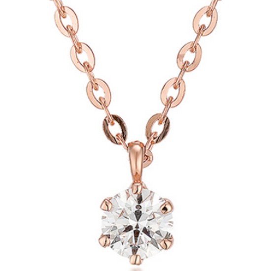 이랜드 로이드 14K L-DIAMOND 2부 베이직 목걸이 LNF21043D