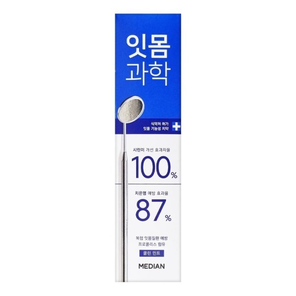 메디안 잇몸과학 클린민트 120g이미지입니다. 누르면 해당 게시물로 새창이동합니다.