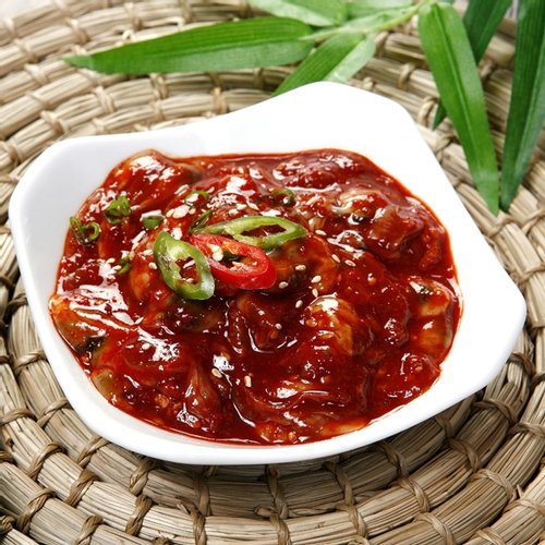 강수식품 강경맛깔젓 통영굴을 사용한 굴무침 어리굴젓 500g (1개)_이미지