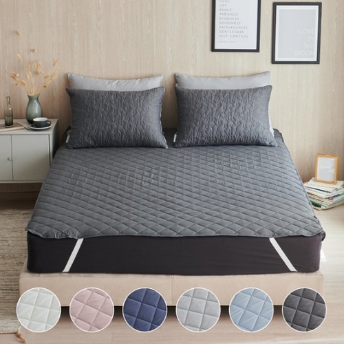 데시뉴 먼지없는 에센스 항균 누빔 밴딩 침대패드