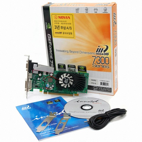 INNO3D ������ 7300GS ���̳��� 256MB