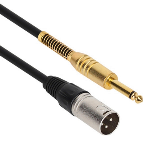 강원전자 XLR 캐논(M) to 5.5mm 모노 AUX 케이블 (NMC-XLR502M, 2m)_이미지