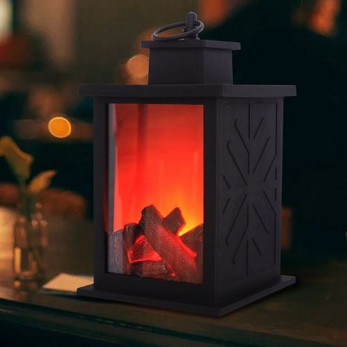 젊은이마켓 LED 엔틱 불멍 무드등_이미지