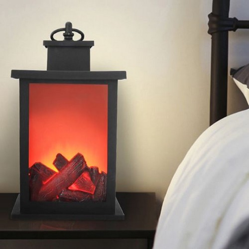 젊은이마켓 LED 엔틱 불멍 무드등_이미지