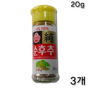 오뚜기 순후추병 20g (3개)_이미지