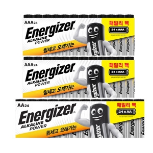 알카라인 패밀리팩 건전지 AA24입+AAA48입
