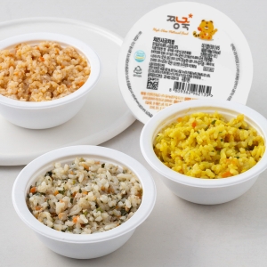 짱죽 냉장 이유식 완료기 아기밥 C세트 치킨시금치밥 + 참치야채밥 + 카레달걀찜밥 + 비프토마토리조또 1세트_이미지