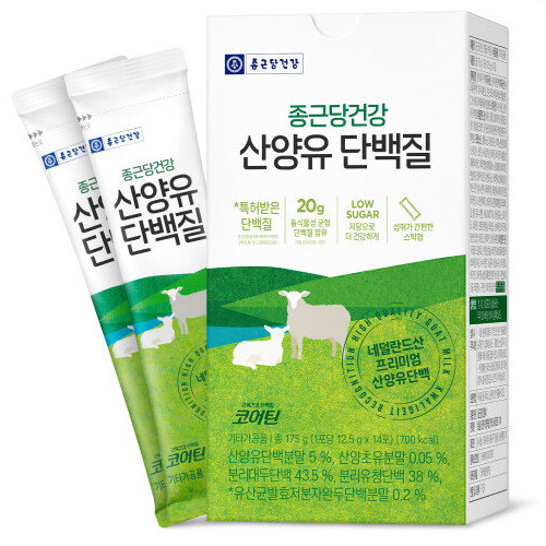 종근당건강 코어틴 산양유 단백질 14포 (3개)_이미지