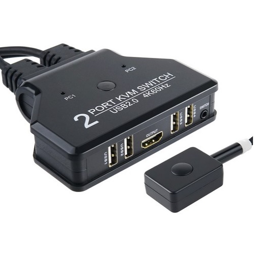 라이트컴 COMS TB990 2:1 HDMI KVM 스위치