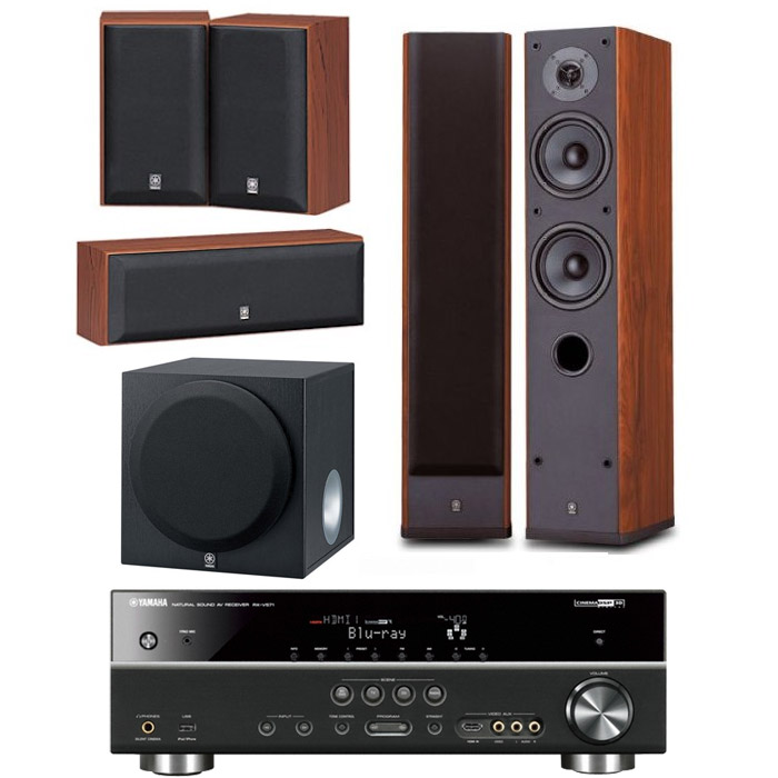 야마하 NS-8900 5.1채널 + 야마하 AV리시버 (RX-V571, YST-SW012)_이미지