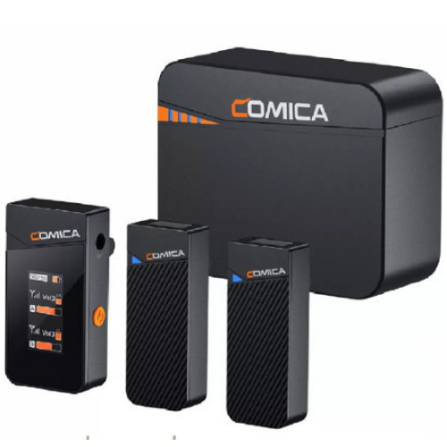 코미카 Vimo C3 무선마이크 2TX + 1RX + 케이스 (해외구매)_이미지