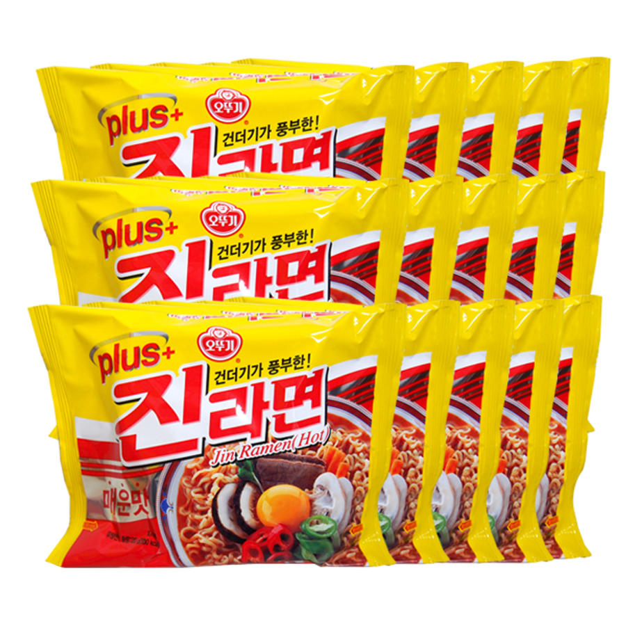 오뚜기 진라면 플러스 매운맛 120g (15개)_이미지