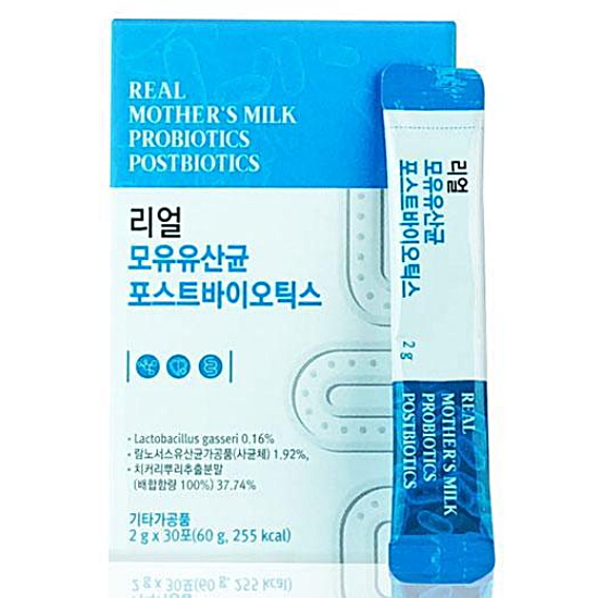 유유헬스케어 리얼 모유유산균 포스트바이오틱스 30포 (4개)