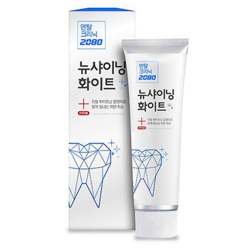 2080 덴탈클리닉 뉴 샤이닝 화이트 치약 120g (30개)_이미지