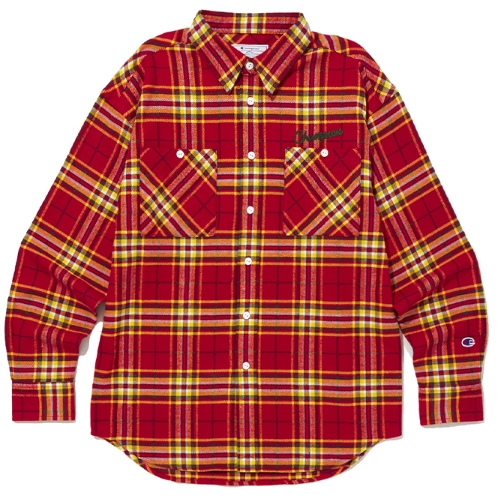 챔피온 코튼 체크 기모 플란넬 셔츠 CKSH3F002D2이미지입니다. 누르면 해당 게시물로 새창이동합니다.