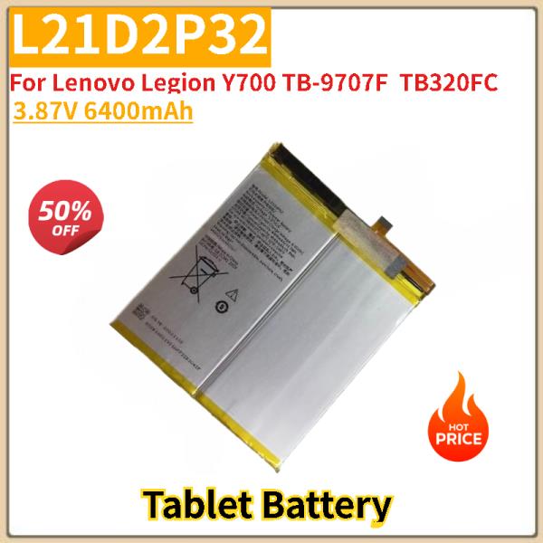 ����� Legion Y700 TB-9707F TB320FC �� ���뷮 L21D2P32 �º��� ���͸� 3.87V 6400mAh ����..
