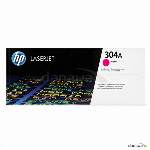 HP 정품 304A (CC533A) 빨강
