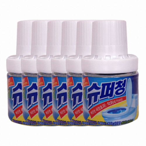 산도깨비 슈퍼청 변기세정제 병타입 180g (6개)_이미지