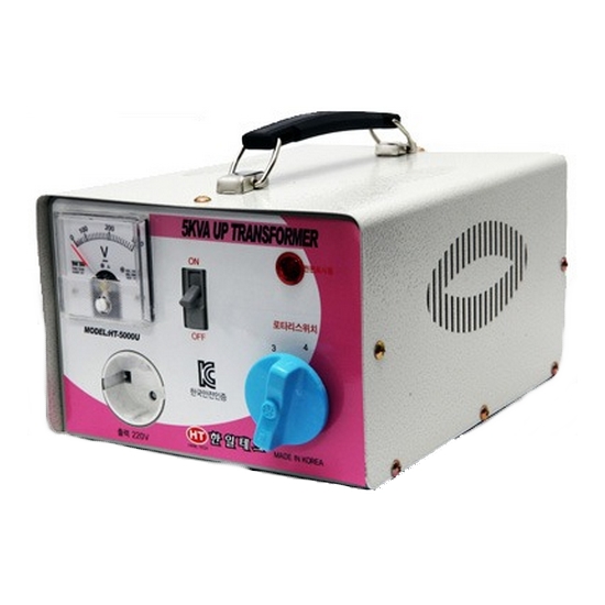 한일테크 가정용 변압기 HT-5000U_이미지