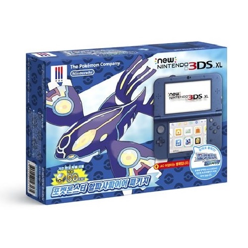 Nintendo 닌텐도 뉴 3DS XL 포켓몬스터 알파 사파이어 박스 패키지