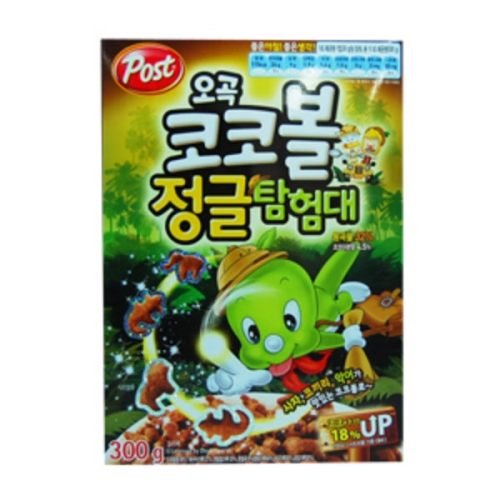 동서식품 포스트 오곡 코코볼 정글탐험대 300g [10개]