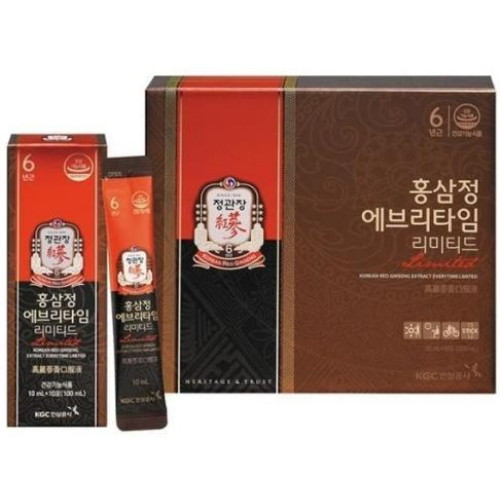 정관장 홍삼정 에브리타임 리미티드 10ml 30포 (5개)_이미지