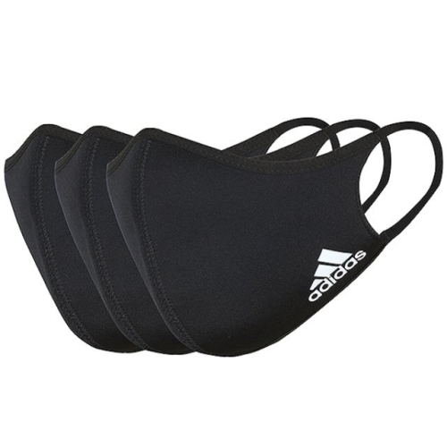 페이스 커버 M/L 3팩 H08837 부드럽고 통기성 좋은 스포츠 마스크 블랙 상세 설명 참조