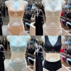 비너스 VLGC656+VLGC656T 입고 벗기 편한 릴리 플라워 레이스 몰드 런닝 브라 브라렛이미지입니다. 누르면 해당 게시물로 새창이동합니다.