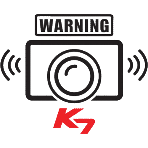 티커벨 카풀레인 K7 로고 블랙박스 데칼스티커_이미지