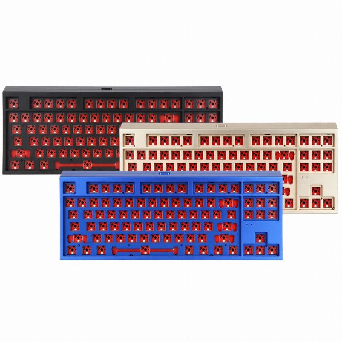 COX 블랙펄 CNC 알루미늄 기계식 커스텀 베어본 (블랙)