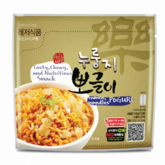 전투식량 비상식량 누룽지 뽀글이 100g x 7개세트_이미지