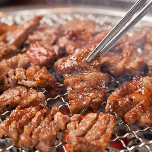 육육마켓 한돈 뼈없는 양념갈비 300g (3개)_이미지