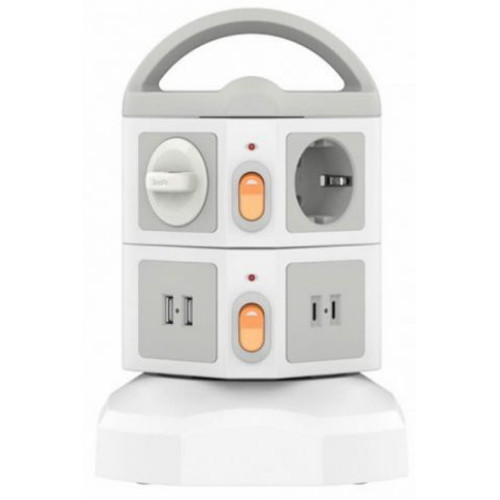 SooPii ��ε��ڸ��� 6�� 16A ���ν���ġ USB Ÿ�� ��Ƽ��