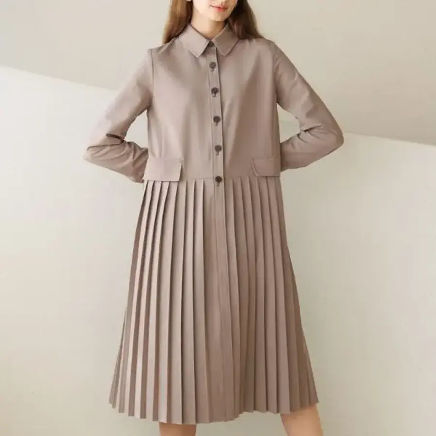 어반 플리츠 원피스 1052254