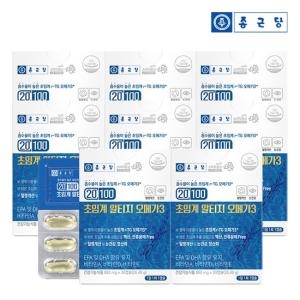 종근당건강 20100 초임계 알티지 오메가3 833mg 30캡슐 (8개)_이미지