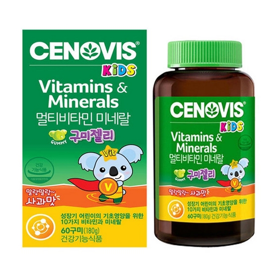 세노비스 키즈 멀티비타민 미네랄 구미젤리 60구미 (1개)_이미지