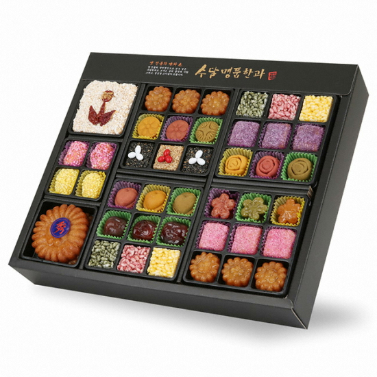 한수위 수담한과 고급지함 2단 수 (1개)_이미지