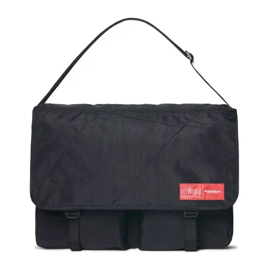 노매뉴얼 NOMANUAL NM X MP 유로파 메신저 백 XL 워시드 블랙 300730_이미지