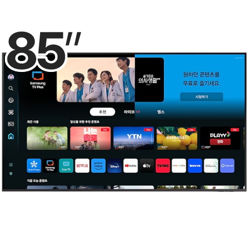 삼성전자 Crystal UHD KU85UD8100FXKR (벽걸이)_이미지