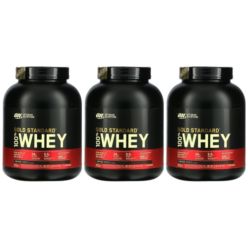 옵티멈뉴트리션 골드 스탠다드 100% 웨이 커피 2.27kg (3개)_이미지