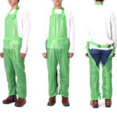 다용도 작업 앞치마바지 녹색 메쉬 H-03