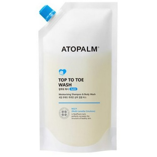 네오팜 아토팜 탑투토워시 리필 400ml (1개)