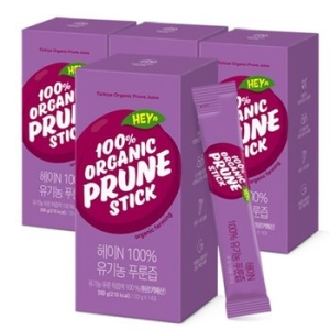 대상웰라이프 헤이N 100% 유기농 푸룬즙 20ml 14포 (4개)