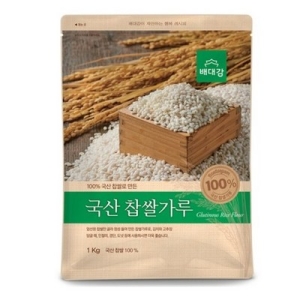 늘푸른 배대감 찹쌀가루 1kg (6개)_이미지