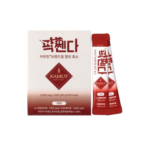 팍쎈다 카무트 브랜드밀 함유 효소 30포