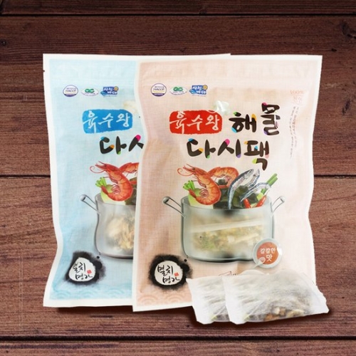 원정씨푸드 육수왕 다시팩 세트(시원한 맛+칼칼한 맛)이미지입니다. 누르면 해당 게시물로 새창이동합니다.
