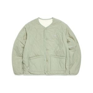 마크곤잘레스 MARK GONZALES 리버시블 경량 패딩플리스 자켓 GREYISH KHAKI Z254UJP200312 375077_이미지